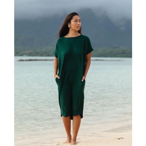 Fighting Eel Dresses Fighting Eel Momo Dress In Malachite M Poshmark